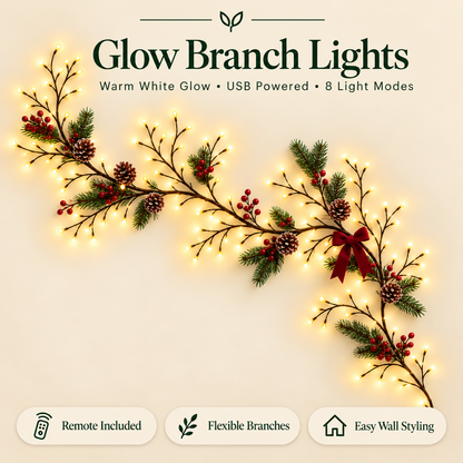 NoFyre LumaBranch™ — Flexible Warm White Wall Lights