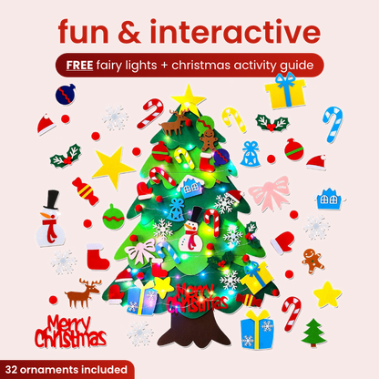 felt christmas tree